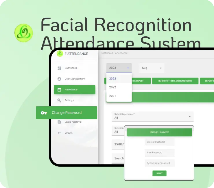 Facial Recognition Attendance System by Hashcrypt