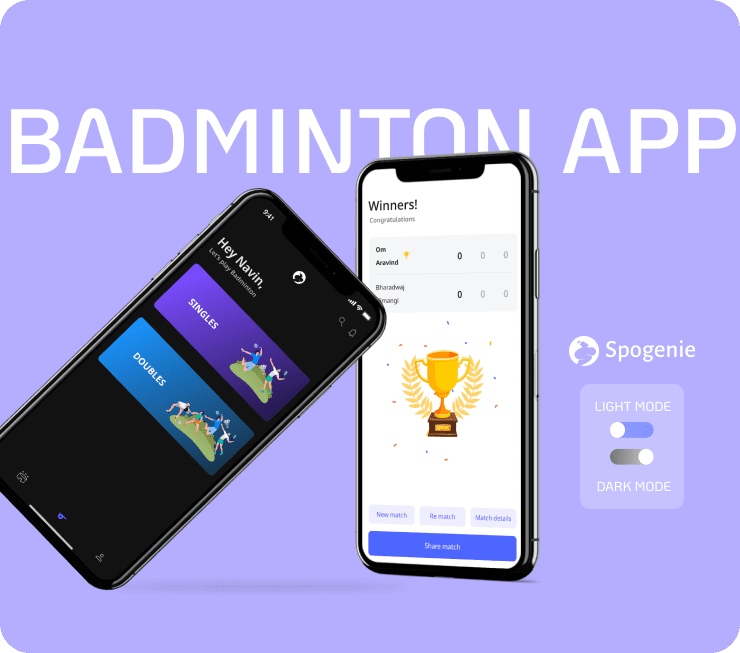 Spogenie – Badminton Scoring App