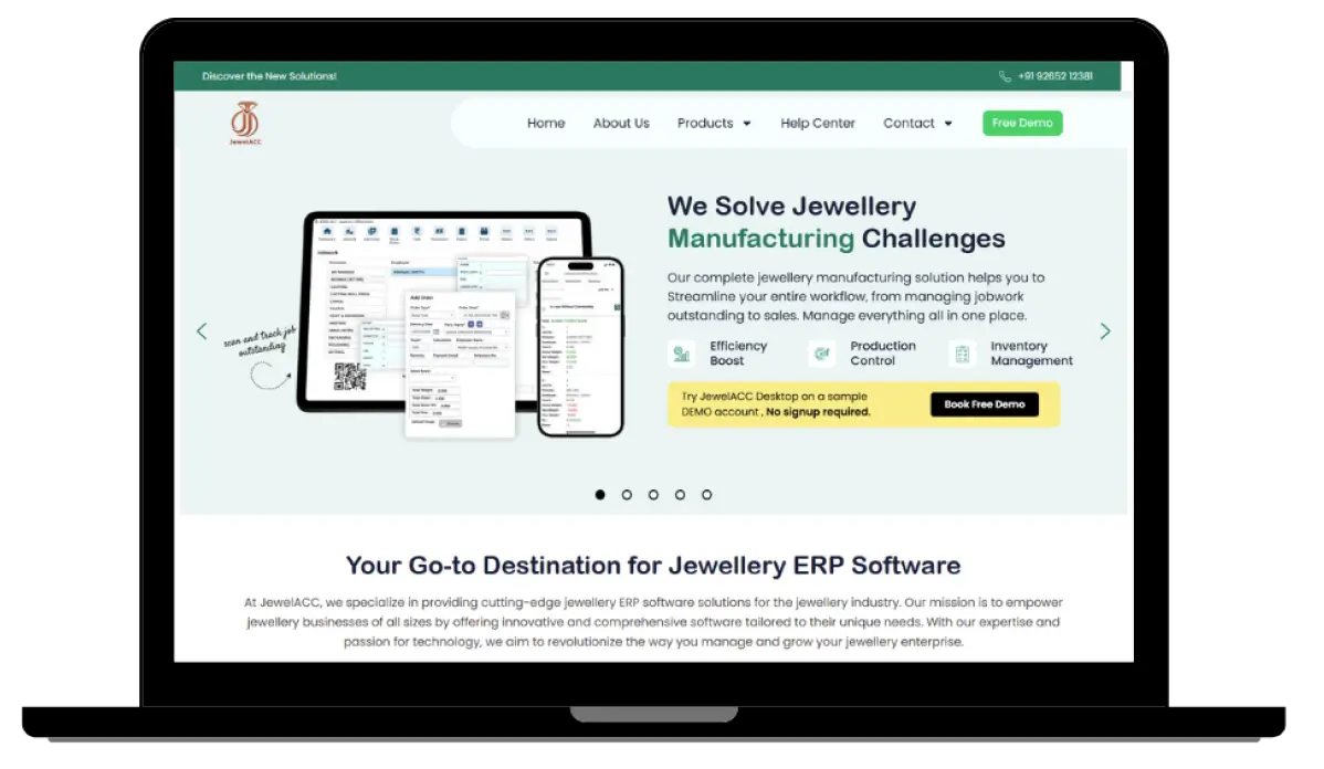 jewellery management solution