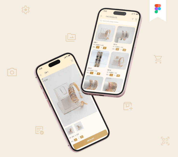 Jewellery UI UX Design