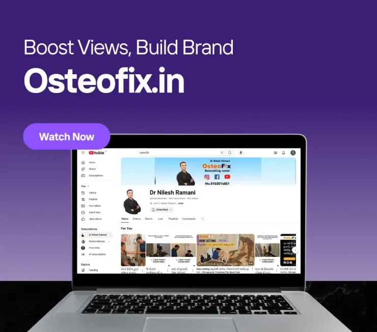 video marketing services for OsteoFix