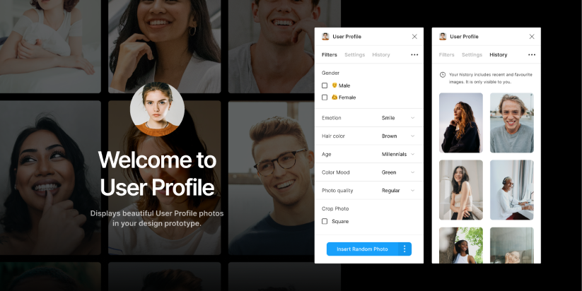 User Profile - Avatar Figma Plugin 