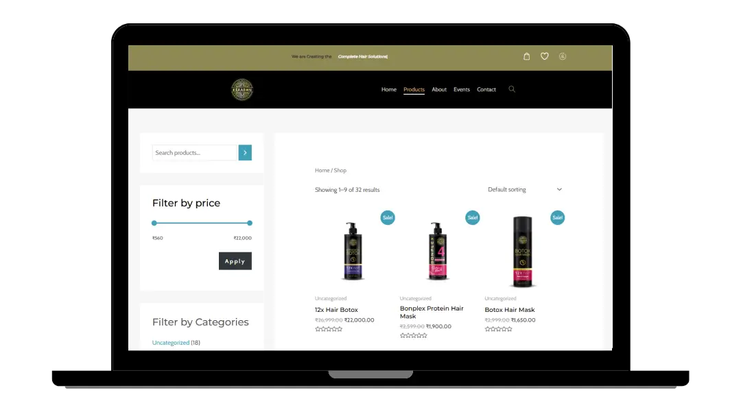 WooCommerce Website Development