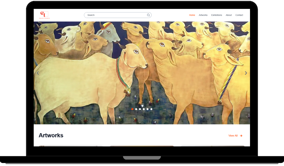 Figma to WordPress portfolio website