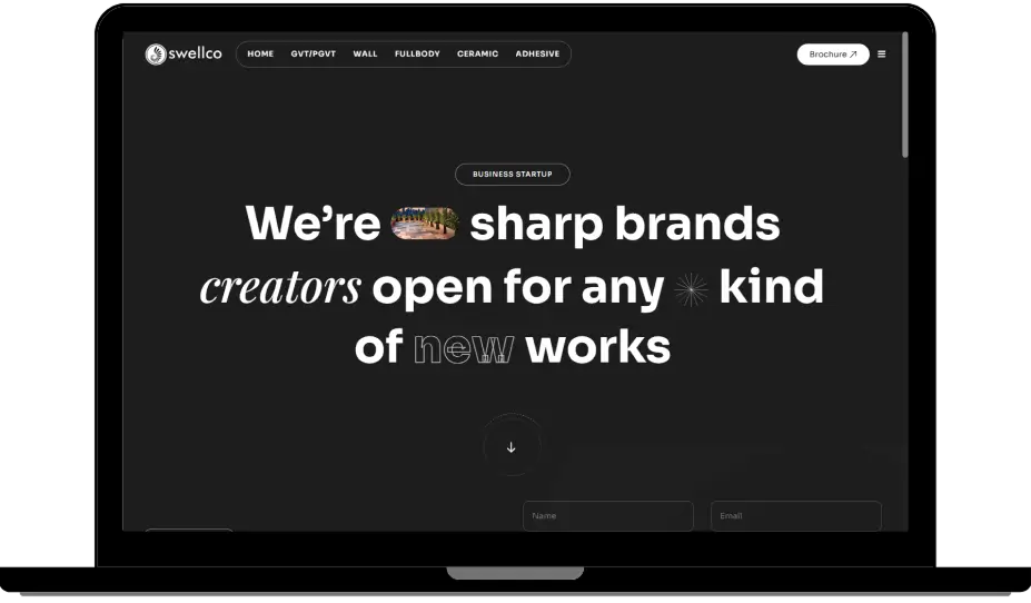 Swellco - static HTML site